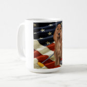 RODE SETTER CURLING  KOFFIEMOK (Voorkant links)