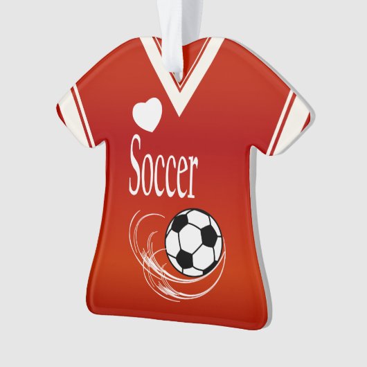 Rode Shirt Ornament (voorkant)