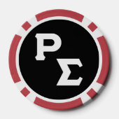 Rode Shirt Poker Chips (Achterkant)