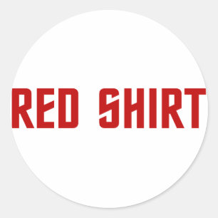 Rode Shirten Stickers