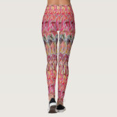 Rode Shred Switchback leggings (Achterkant)