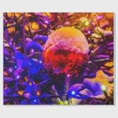 Rode Sierbal, Sneeuwkap Cadeaupapier (Vlak)