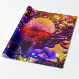 Rode Sierbal, Sneeuwkap Cadeaupapier