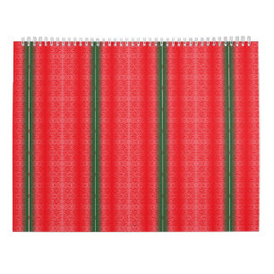 Rode Sierkalender 2027 Muurkalender Kalender