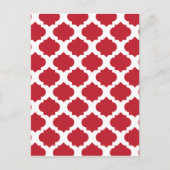 Rode Sierpatroon Briefkaart (Voorkant)