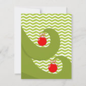 Rode sierplanten kaart (Achterkant)