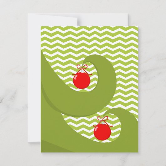 Rode sierplanten kaart (Achterkant)