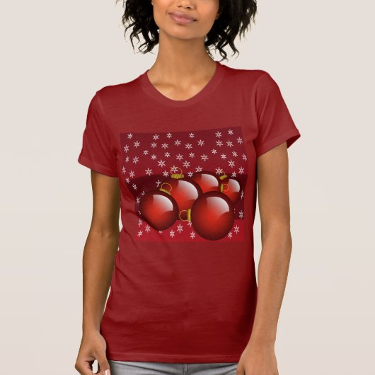 Rode sierplanten t-shirt (Voorkant)