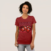 Rode sierplanten t-shirt (Voorkant volledig)
