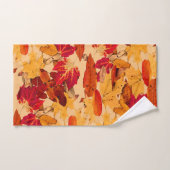 Rode Sinaasappel Geel Herfst Foliage Badhanddoeken Bad Handdoek (Handdoek)
