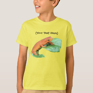Rode Sinaasappel Salamander Natuur T-shirt