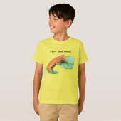 Rode Sinaasappel Salamander Natuur T-shirt (Voorkant volledig)