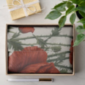 Rode Sinaasbloem Tissuepapier (Geschenk)