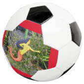rode sirena mermaid voetbal (Drie kwart)