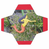 rode sirena mermaid voetbal (Enkel)