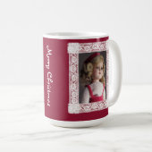 Rode Skater Doll Kerstmis Mok (Voorkant rechts)