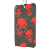 Rode Skulls op zwart Luchtverfrisser (Links)