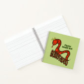 Rode slang notitieboek (Binnen)