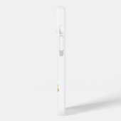 Rode slang op een gouden bloem | Uniek & luxe Case-Mate iPhone Case (Achterkant / Links)