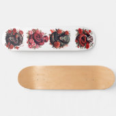 Rode Slang Persoonlijk Skateboard (Horizontaal)