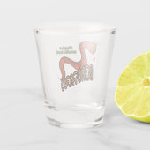 Rode slang shot glas (Achterkant)