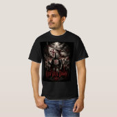 RODE SLUIER DAGERAAD - Kruisvaarder T-shirt (Voorkant volledig)