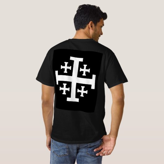RODE SLUIER DAWN - Christus de heer T-shirt (Achterkant volledig)