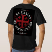 RODE SLUIER DAWN - Krijger van geloof T-shirt (Achterkant)