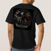 RODE SLUIER DAWN - Momento Mori T-shirt (Achterkant)