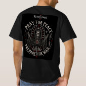RODE SLUIER DAWN - Pepare T-shirt (Achterkant)