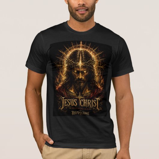 RODE SLUIERDAGERAAD - Jezus komt terug T-shirt (Voorkant)