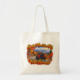 Rode Smoky Mt Fall Trail Therapie Tote Bag