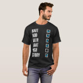 Rode snapper t-shirt (Voorkant volledig)