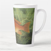 Rode Snapper Vis in de Oceaan,  Marine Life Latte Mok (Rechts)