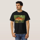 Rode Snapper Vis in de Oceaan,  Marine Life T-shirt (Voorkant volledig)