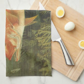 Rode Snapper Vis in de Oceaan,  Marine Life Theedoek (Quarter Fold)