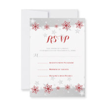 Rode sneeuwvlokken en grijze sterren moderne bruil