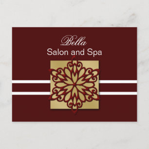 rode sneeuwvlokken voor bedrijven Dank je Kaarten