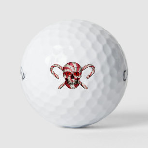 Rode snoeprietsuiker golfballen