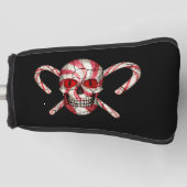 Rode snoeprietsuiker Hoesjes Golfheadcover (Voorkant)