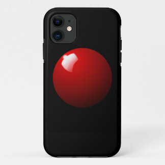Rode Snooker Bal Tafel Sport Case-Mate iPhone Case