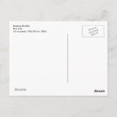 Rode sofa briefkaart (Achterkant)