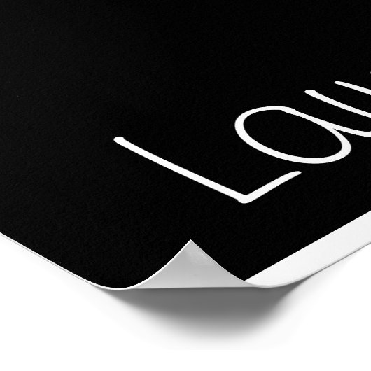 Rode sok poster (Hoek)