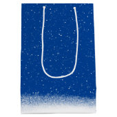 Rode sokken en kerstbal medium cadeauzakje (Achterkant)