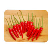 Rode Spaanse peper magneet (Horizontaal)