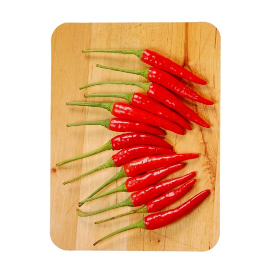 Rode Spaanse peper magneet (Verticaal)