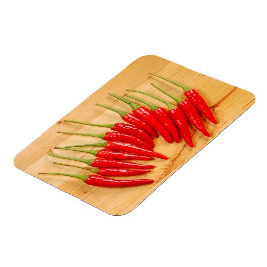 Rode Spaanse peper magneet (Linkerzijde)