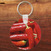 Rode Spaanse peper Sleutelhanger (Voorkant)