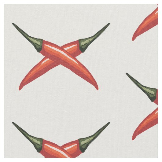 Rode Spaanse peper Stof (Close Up)