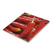 Rode Spaanse peper Tegeltje (Zijkant)